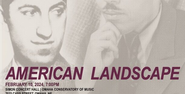Feburary 2023 Concert program displaying Copland and William Grant Still